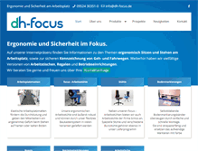 Tablet Screenshot of dh-focus.de